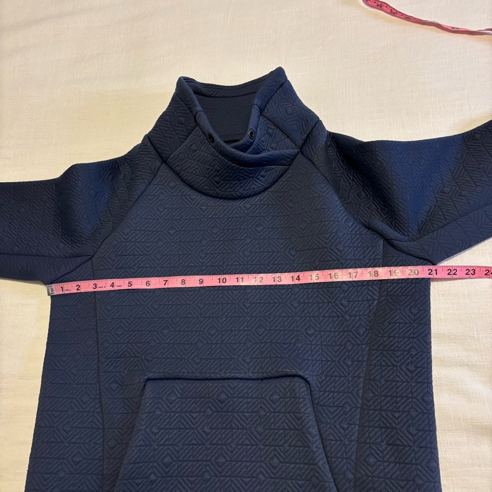 Athleta Jacquard Elevation Pullover Asymmetric Tu… - image 6